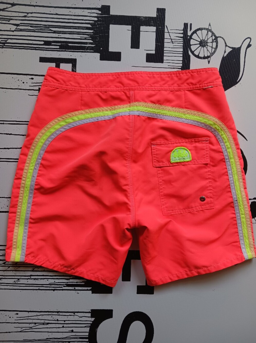 SUNDEK Swim Trunks Shorts Size 29